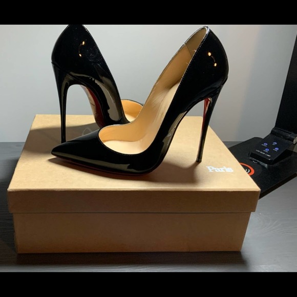 Christian Louboutin Shoes - Christian Louboutin So Kate Patent Leather Pumps 37
